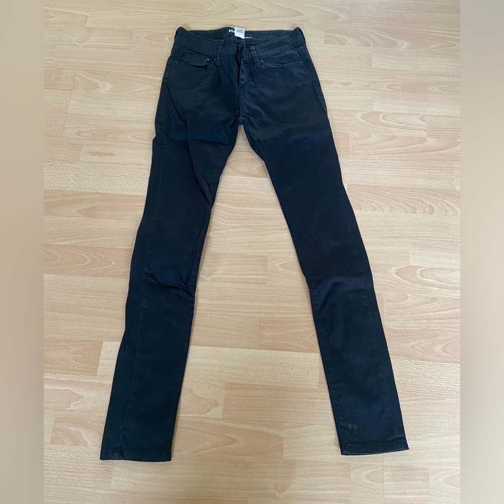 BDG urban outfitters black cotton ankle cigarette pants jeans size 25 skinny